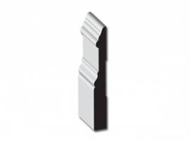 9/16 x 5" Colonial Baseboard
