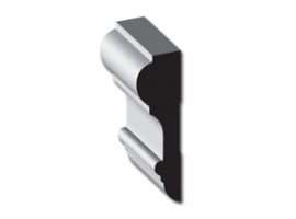 1 1/8 x 3 3/16" Chair Rail