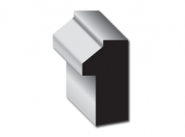 3/4" Backband Bevel Step