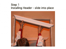 In seconds Inserting Header STEP1