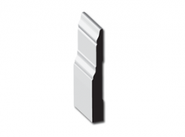 3/8 x 3 7/8" Tudor Step Baseboard