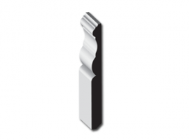 5/8 x 6 1/2" Traditional Baseboard