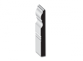 5/8 x 6 1/2" Victorian Baseboard