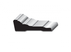 1 1/8 x 3 1/2" Tudor Step Backband Casing