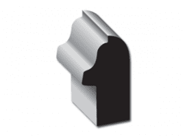 5/8" Colonial Backband