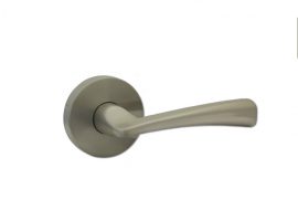 3809 Lever - Round Rosette