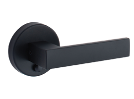 1948 Lever - Round Rosette - Matt Black