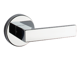 1948 Lever - Round Rosette - Polished Chrome