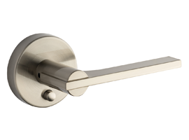 Arc Deco - Round Rosette - Satin Nickel