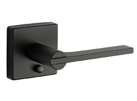 Arc Deco - Square Rosette - Matt Black
