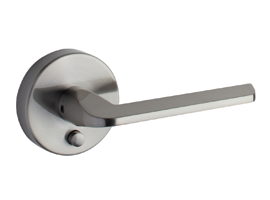 Slip Stream - Round Rosette - Satin Nickel