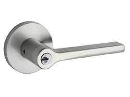 Pace Line Round Rosette - Satin Nickel