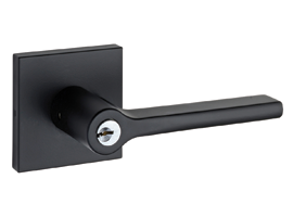 Pace Line Square Rosette - Matt Black