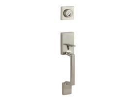 Strait Grip Set - Satin Nickel